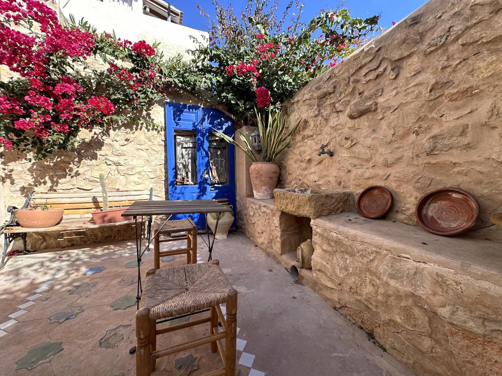 Casa Con Vistas Al Mar Y Patio De Buganvillas Aigues Exteriör bild