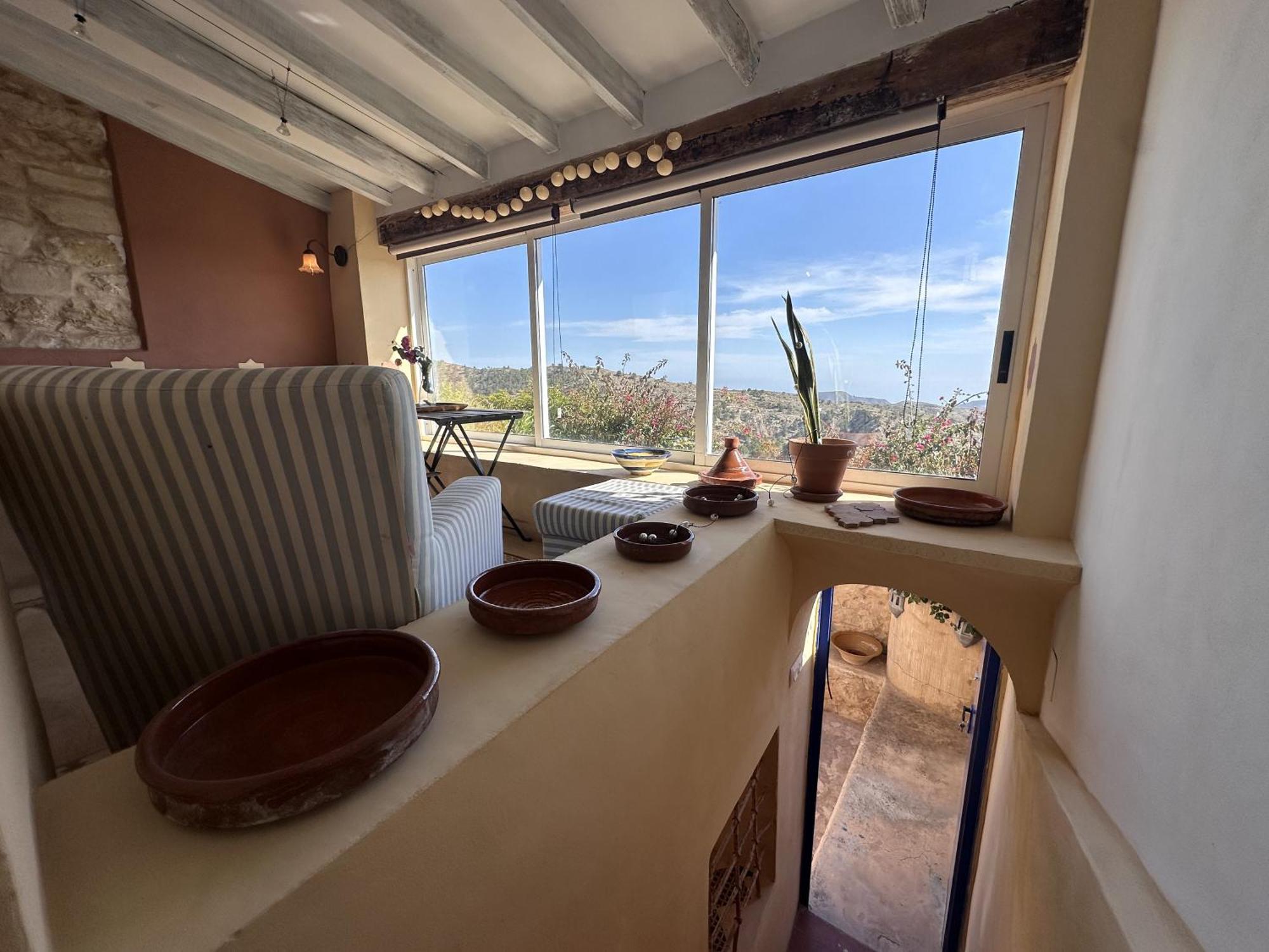 Casa Con Vistas Al Mar Y Patio De Buganvillas Aigues Exteriör bild