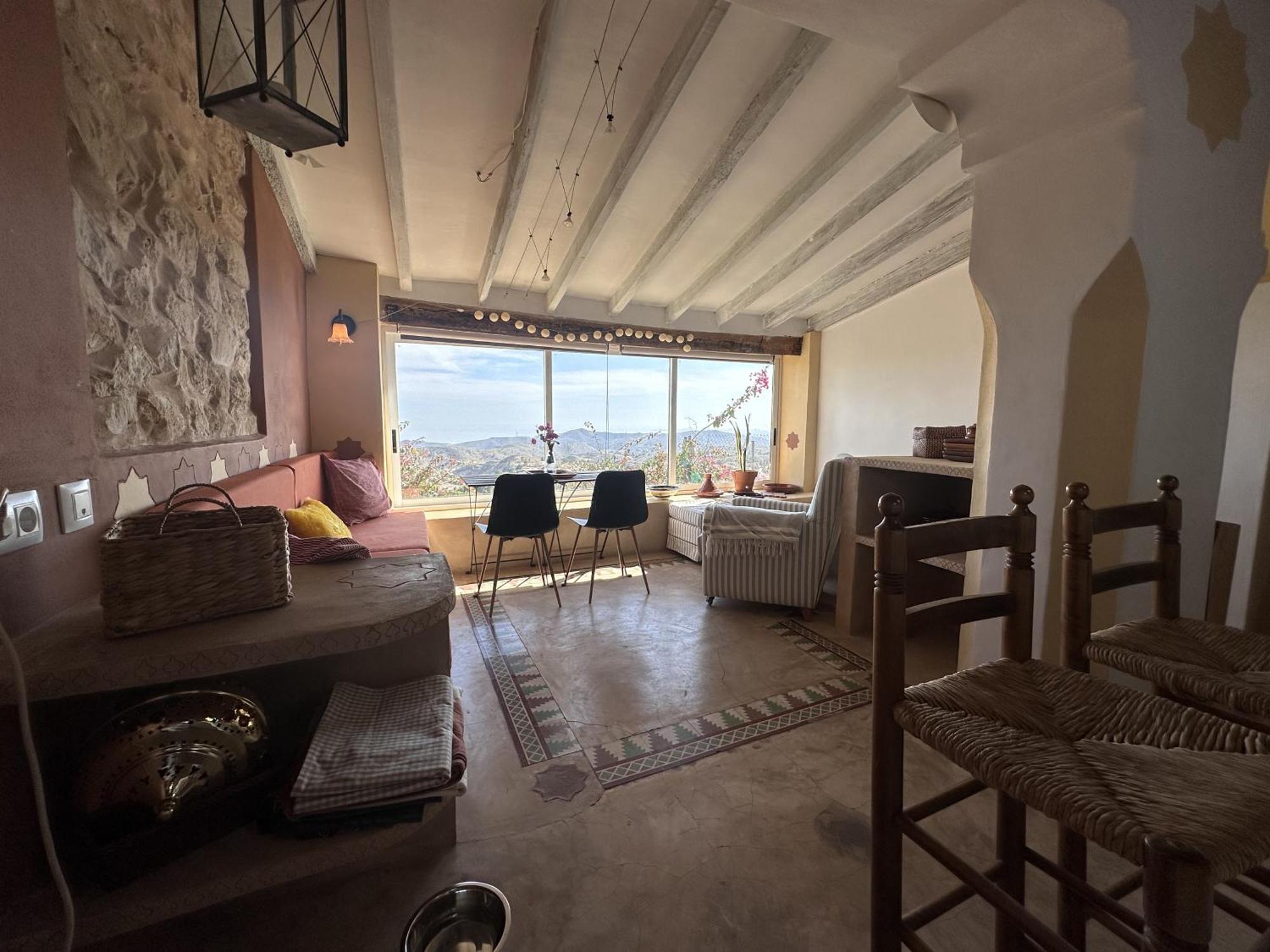 Casa Con Vistas Al Mar Y Patio De Buganvillas Aigues Exteriör bild