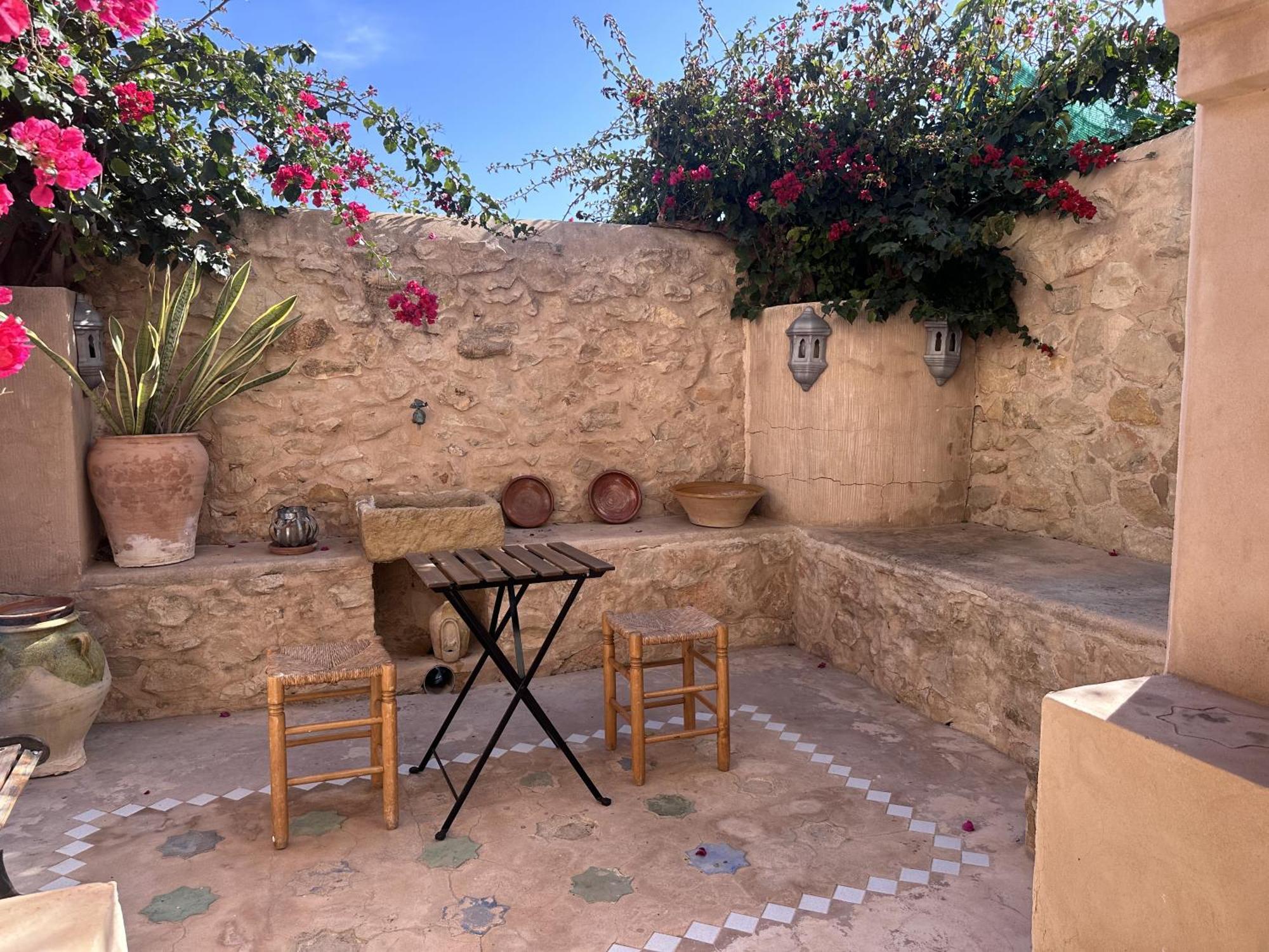 Casa Con Vistas Al Mar Y Patio De Buganvillas Aigues Exteriör bild
